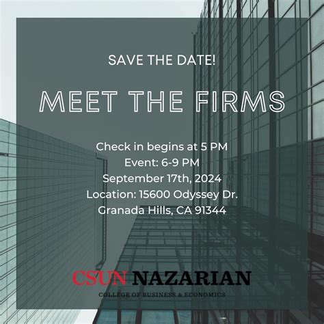 csun meet the firms|csun firm registration.